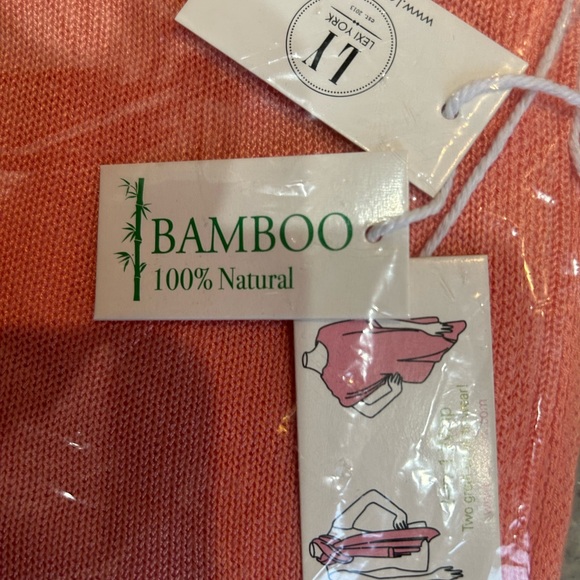 Navy Bamboo poncho, fine gauge knit, lightweight and perfect drape. - Picture 2 of 2